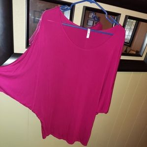 Cute raspberry colored blouse